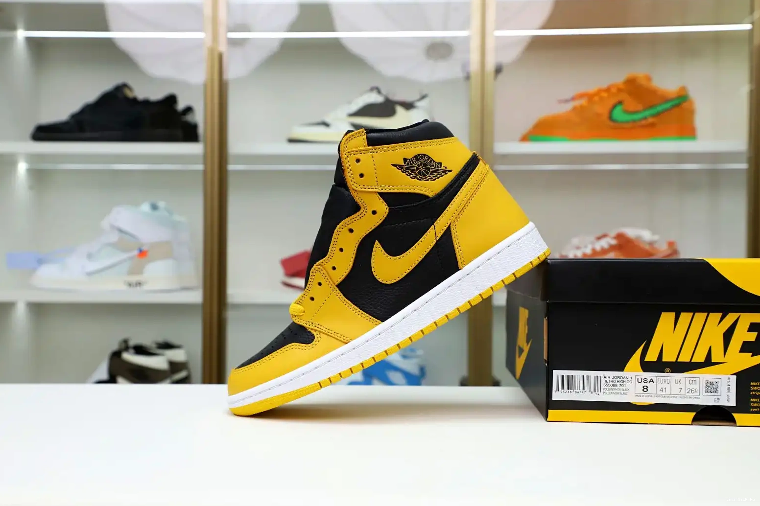 AIR 1 RETRO HIGH Kimikick OG 'POLLEN' JORDAN 0531